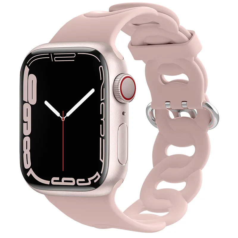 Lady Girl Hollow Soft Silicone Strap For Apple Watch Band 44mm 40mm 45mm 49 41 38 uckle Bracelet for iWatch Series SE 7 3 5 6 8
Lady Girl Hollow Soft Silicone Strap For Apple Watch Band 44mm 40mm 45mm 49 41 38 uckle Bracelet for iWatch Series SE 7 3 5 6 8