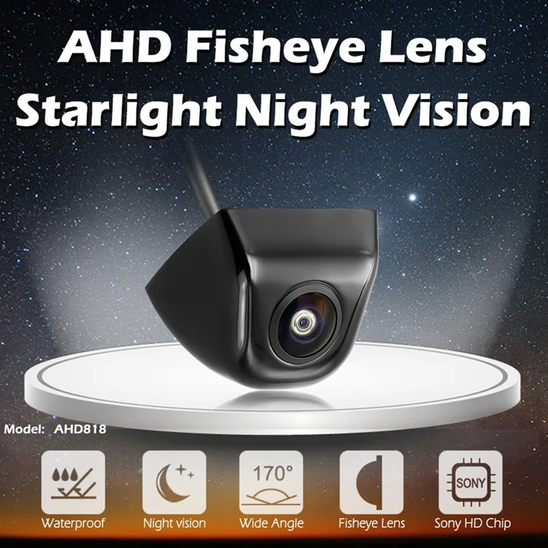Автомобильная камера 12 В AHD 1080P 200 Вт Объектив рыбий глаз 170 градусов звездный свет ночное видение HD камера заднего вида для автомобиля ручка багажника
Автомобильная камера 12 В AHD 1080P 200 Вт Объектив рыбий глаз 170 градусов звездный свет ночное видение HD камера заднего вида для автомобиля ручка багажника