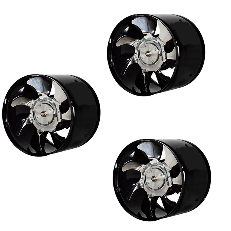 3X 6 Inch High-Speed Exhaust Fan In-Line Duct Kitchen Extractor Metal Toilet Fan Industrial Fan 220V
3X 6 Inch High-Speed Exhaust Fan In-Line Duct Kitchen Extractor Metal Toilet Fan Industrial Fan 220V