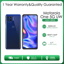 Motorola One 5G UW Unlocked 128GB 4GB RAM 48MP Camera 5000mAh Smartphone Cell Phone With Free Shipping Motorola One 5G UW Unlocked 128GB 4GB RAM 48MP Camera 5000mAh Smartphone Cell Phone With Free Shipping