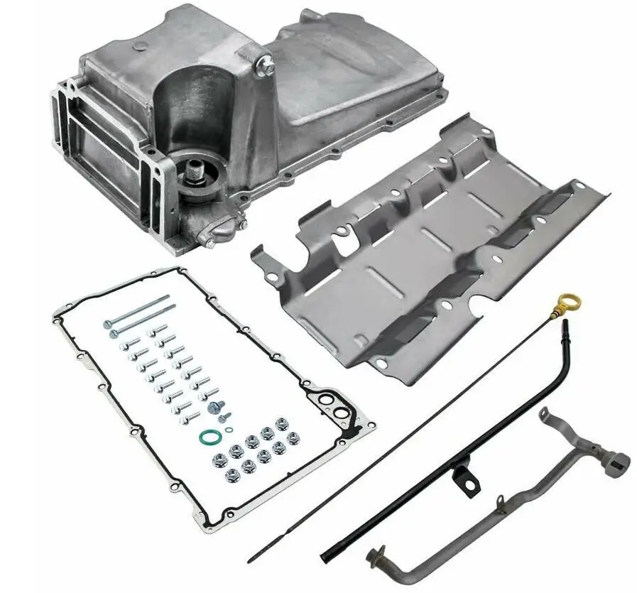 AP02 Muscle Car Engine Oil Pan for Chevrolet GM LS1 LS3 LSA LSX V8 RWD 55-95 19212593
AP02 Muscle Car Engine Oil Pan for Chevrolet GM LS1 LS3 LSA LSX V8 RWD 55-95 19212593