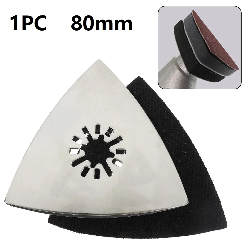80mm Triangular Sanding Pad Stainless Steel Polishing Disc Universal Triangular Sand Saw Blade Woodworking Oscillating Blades
80mm Triangular Sanding Pad Stainless Steel Polishing Disc Universal Triangular Sand Saw Blade Woodworking Oscillating Blades