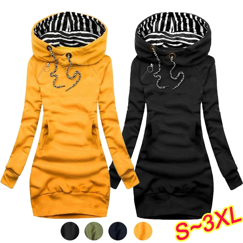 Women's Fashion Hooded Sweater Dress Long Sleeve Hoodie Dress Autumn/Winter Leisure Slim Fit Sweater Hoodie Dress
Women's Fashion Hooded Sweater Dress Long Sleeve Hoodie Dress Autumn/Winter Leisure Slim Fit Sweater Hoodie Dress