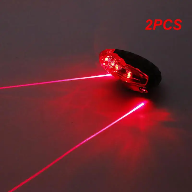 2PCS Laser Lights Waterproof Bike Taillight Cycling LED Flashing Lamp Tail Rear Light Mountain Night Safety Warning
2PCS Laser Lights Waterproof Bike Taillight Cycling LED Flashing Lamp Tail Rear Light Mountain Night Safety Warning