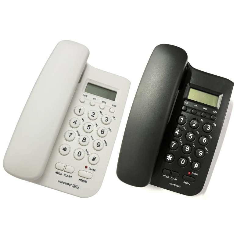 Corded Phone with Caller Display Classical Landline Phone Desktop Wall Telephone Big Button Telephone
Corded Phone with Caller Display Classical Landline Phone Desktop Wall Telephone Big Button Telephone
