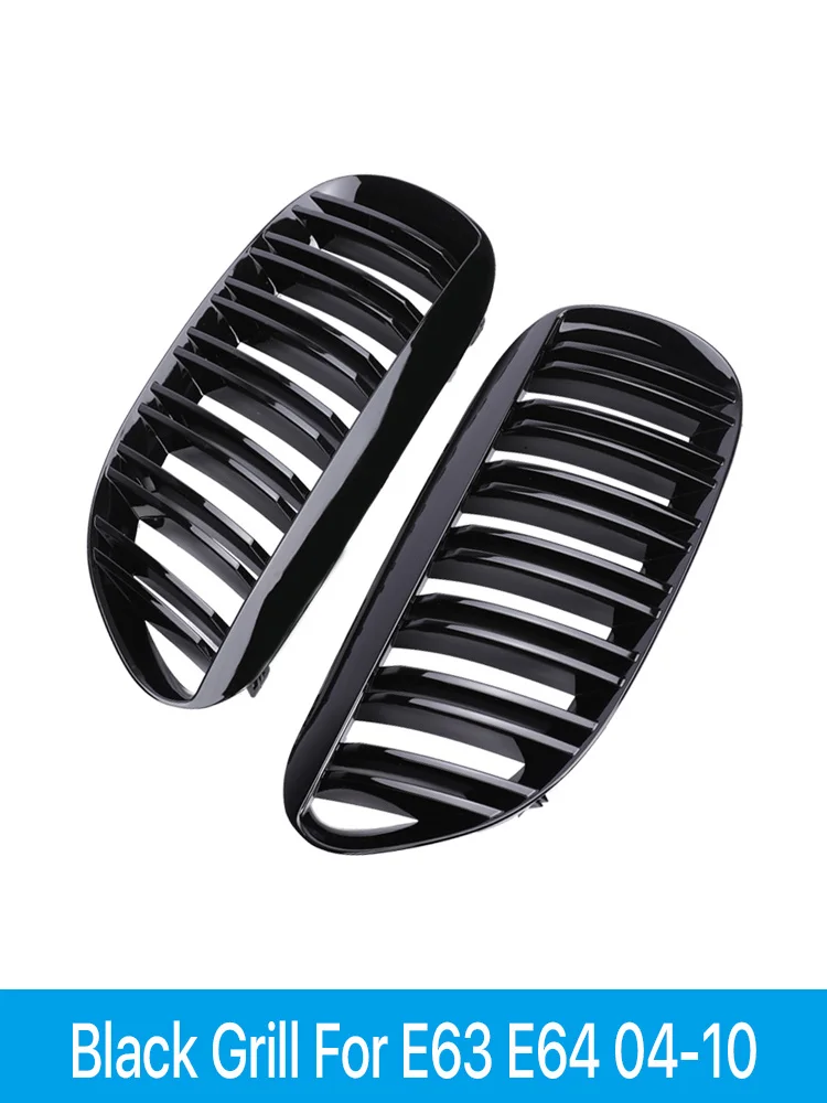 M6 Double Slat Gloss Black Grill Front Kidney Facelift Interrior Grille For BMW 6 Series E63 E64 2004-2010 645i 650i Accessories
M6 Double Slat Gloss Black Grill Front Kidney Facelift Interrior Grille For BMW 6 Series E63 E64 2004-2010 645i 650i Accessories
