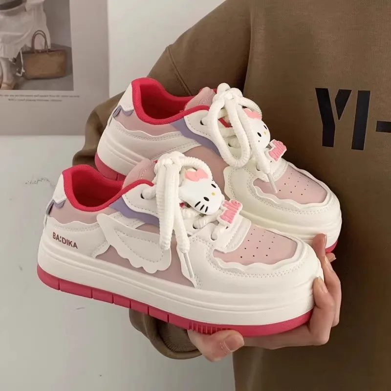 Women Sneakers Casual Walking Shoes Kawaii Canvas Fashion Versatile Thick Bottom Shoe Female Flat Bottom Vulcanized Sports Shoes
Women Sneakers Casual Walking Shoes Kawaii Canvas Fashion Versatile Thick Bottom Shoe Female Flat Bottom Vulcanized Sports Shoes