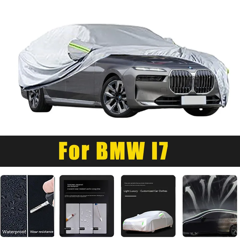 

Автомобильные Чехлы, для защиты от УФ-лучей, пыли, дождя, снега, аксессуары для BMW I7