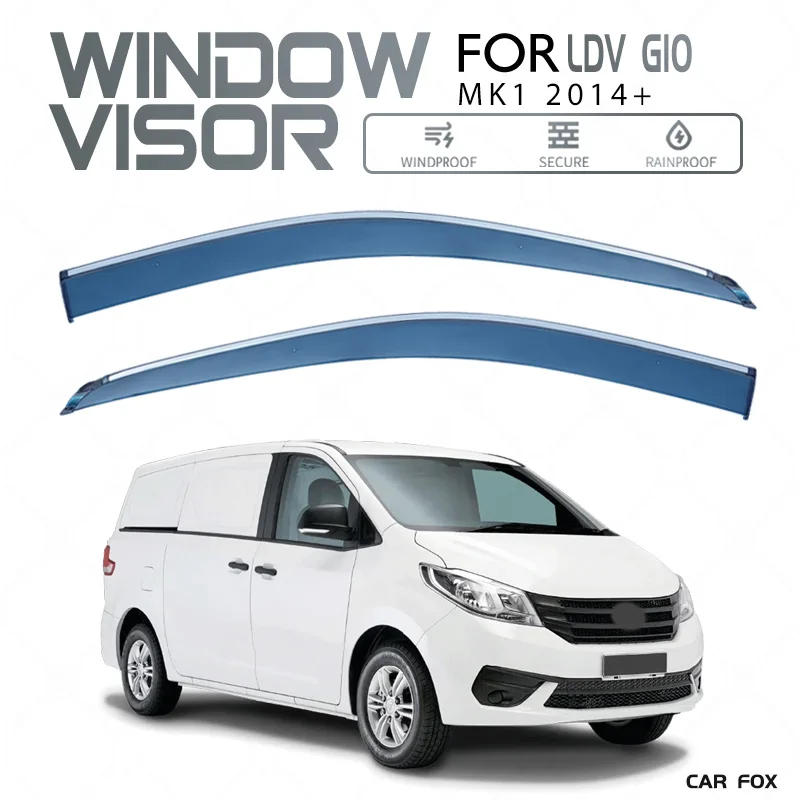 For LDV G10 2014-2023 Plastic Window Visor Vent Shades Sun Rain Deflector Guard 4PCS/SET For LDV G10 2014-2023
For LDV G10 2014-2023 Plastic Window Visor Vent Shades Sun Rain Deflector Guard 4PCS/SET For LDV G10 2014-2023