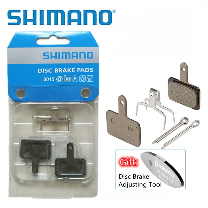Тормозные колодки SHIMANO B01S полимерные дисковые для горных велосипедов MT200 M315 M2 445