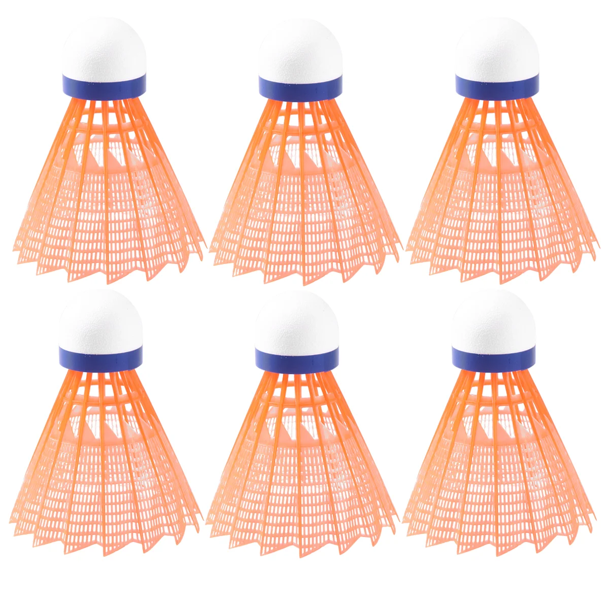 6 шт., нейлоновые воланы для бадминтона
6 шт., нейлоновые воланы для бадминтона