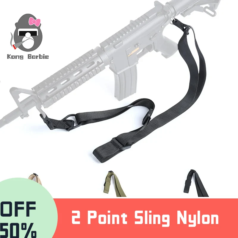 

WADSN MS3 Tactical Gun Sling 2 Point Bungee Airsoft Rifle Strapping Belt Military Shooting QD Buckle Strap Hunting Accessory