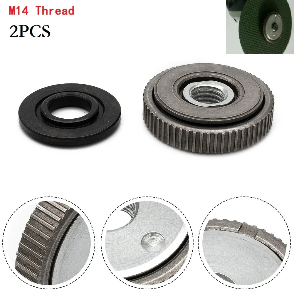 2 Pcs Locking Plate Chuck For M14 Angle Grinder Chuck Tools Quick Clamping Quick Release Nut Clamp And Device
2 Pcs Locking Plate Chuck For M14 Angle Grinder Chuck Tools Quick Clamping Quick Release Nut Clamp And Device