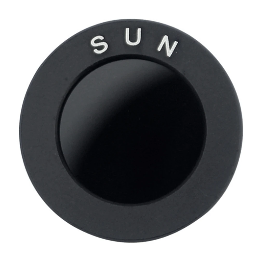 1.25 Inches Black Solar Filter Astronomical Telescope Accessories Optical Glass Lens Optical Filter Lens Filter M28X0.6
1.25 Inches Black Solar Filter Astronomical Telescope Accessories Optical Glass Lens Optical Filter Lens Filter M28X0.6