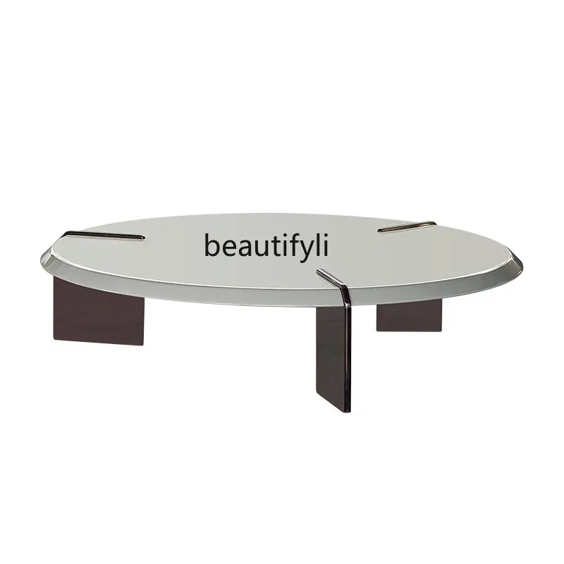 LBX round Tea Table Living Room Home Light Luxury Modern Small Table Creative Small Apartment Combination
LBX round Tea Table Living Room Home Light Luxury Modern Small Table Creative Small Apartment Combination