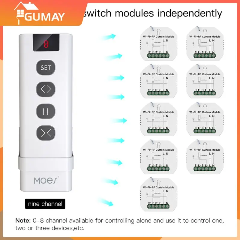 1 ~ 5 шт. переключатель для штор Tuya Smart Life WiFi RF433 с дистанционным управлением для электрического роликового затвора солнцезащитный Google Home Alexa Smart
1 ~ 5 шт. переключатель для штор Tuya Smart Life WiFi RF433 с дистанционным управлением для электрического роликового затвора солнцезащитный Google Home Alexa Smart