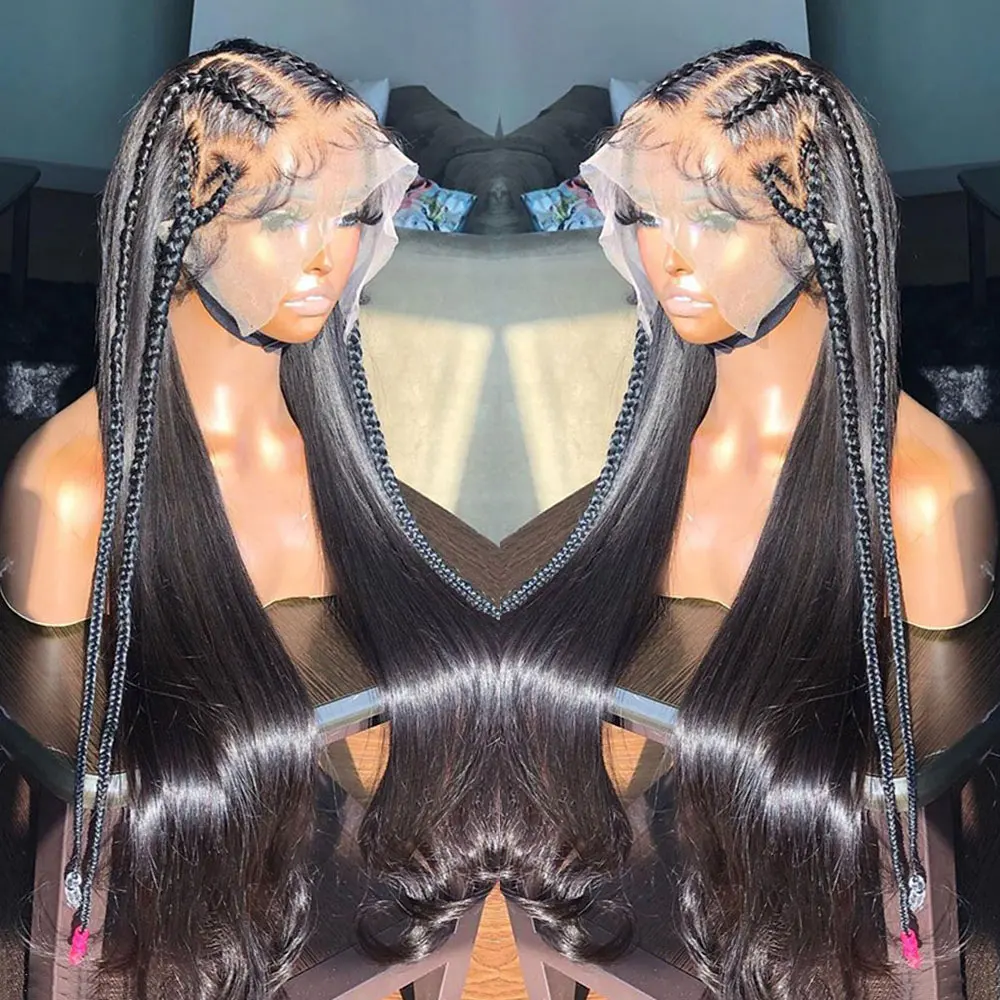 Bone Straight 13x6 Hd Transparent Lace Frontal Wig Human Hair 13x4 Brazilian Preplucked Glueless Lace Front Wigs For Black Women
Bone Straight 13x6 Hd Transparent Lace Frontal Wig Human Hair 13x4 Brazilian Preplucked Glueless Lace Front Wigs For Black Women
