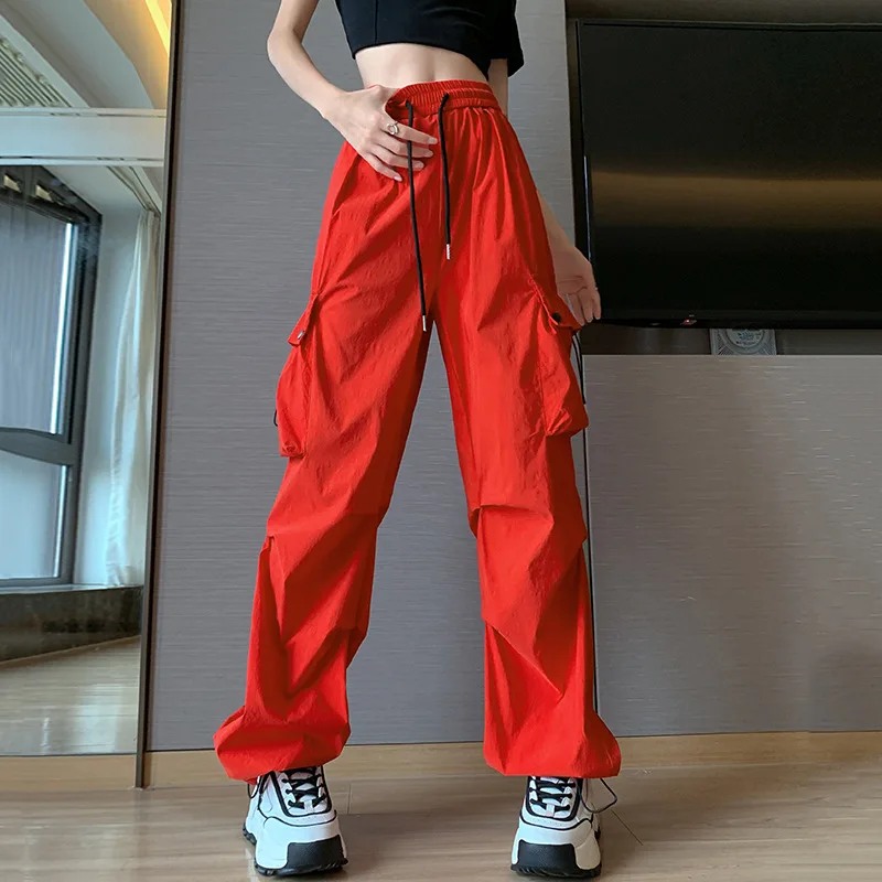 Y2K Casual Cargo Pants Women Streetwear Elastic Waist Loose Wide Leg Cargo Pants 2023 Ins Fashion Summer Streetwear Women
Y2K Casual Cargo Pants Women Streetwear Elastic Waist Loose Wide Leg Cargo Pants 2023 Ins Fashion Summer Streetwear Women