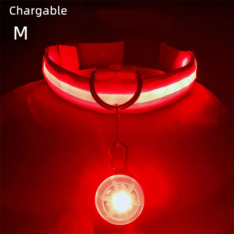 New USB Rechargeable Pet Dog LED Glowing Collar Luminous Flashing Necklace Outdoor Walking Night Safety Supplies
New USB Rechargeable Pet Dog LED Glowing Collar Luminous Flashing Necklace Outdoor Walking Night Safety Supplies