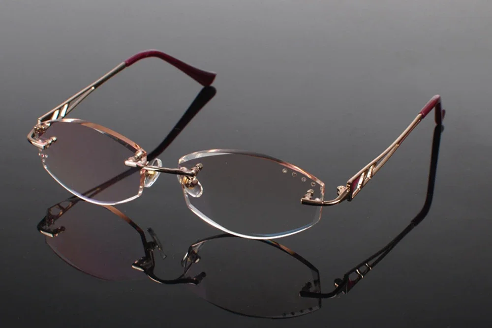2019 New Real Rimless Alloy Luxury Diamond Cutting For Edges Reading Glasses +1.0 +1.5 +2.0 +2.5 +3.0 Aleacion Gafas De Lectura
2019 New Real Rimless Alloy Luxury Diamond Cutting For Edges Reading Glasses +1.0 +1.5 +2.0 +2.5 +3.0 Aleacion Gafas De Lectura