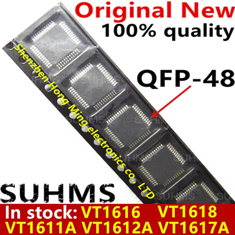 (5 шт.) 100% новый набор микросхем VT1616 VT1618 VT1611A VT1612A VT1617A QFP-48
(5 шт.) 100% новый набор микросхем VT1616 VT1618 VT1611A VT1612A VT1617A QFP-48
