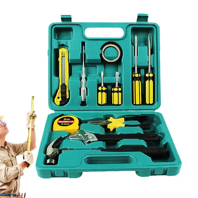 TPR Auto Repair Hand Tool Set 12 Pcs Hand Ratchet Wrench Socket Tools Sets For Car Repair Construction Worker Convenient Toolbox
TPR Auto Repair Hand Tool Set 12 Pcs Hand Ratchet Wrench Socket Tools Sets For Car Repair Construction Worker Convenient Toolbox