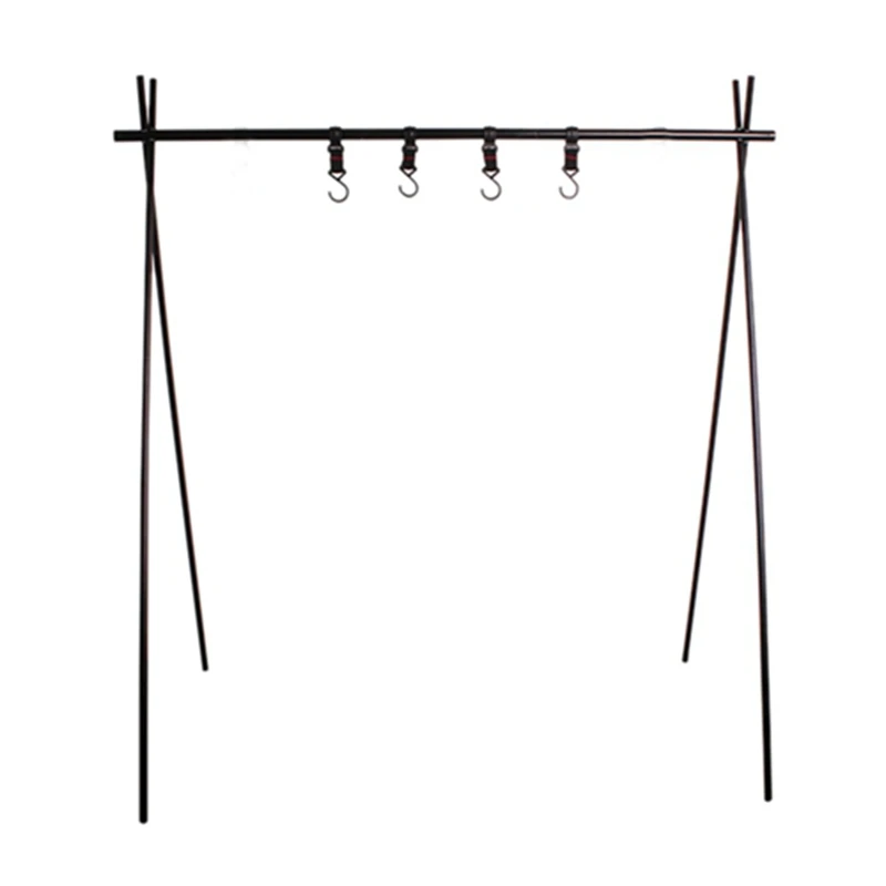 1 SET Foldable Camping Clothes Hanger Triangular Pot Hanger Plastics Steel Hook Suitable For Camping
1 SET Foldable Camping Clothes Hanger Triangular Pot Hanger Plastics Steel Hook Suitable For Camping