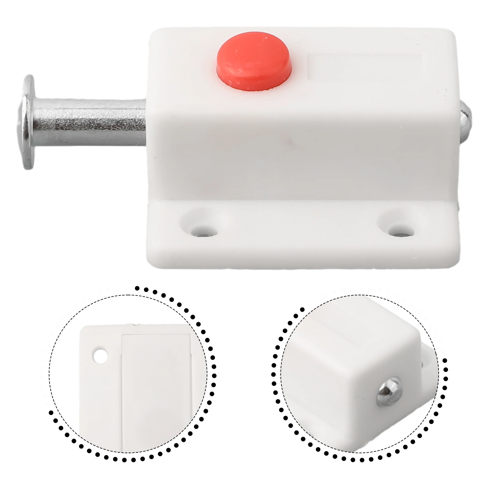 10pcs Cabinet Push Button Spring Latch Plastic Spring Pins Automatic Door Bolt Latches Lock Anti-theft Door Furniture Hardware
10pcs Cabinet Push Button Spring Latch Plastic Spring Pins Automatic Door Bolt Latches Lock Anti-theft Door Furniture Hardware