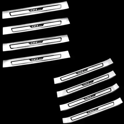 For Mazda cx-8 2019 stainless steel Welcome pedal Trunk threshold guard plate anti-scratch protection car accessories
For Mazda cx-8 2019 stainless steel Welcome pedal Trunk threshold guard plate anti-scratch protection car accessories