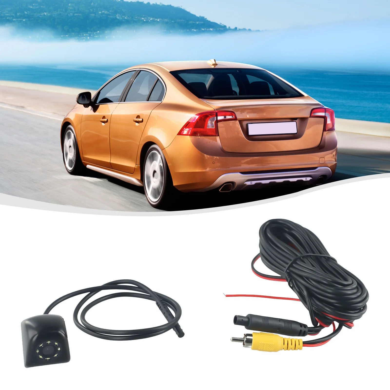 1Set 170° HD Vehicle Rear View Camera With Video Cable Power Cable And Instructions Waterproof Fits For Automobile Truck Van
1Set 170° HD Vehicle Rear View Camera With Video Cable Power Cable And Instructions Waterproof Fits For Automobile Truck Van