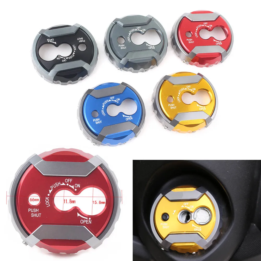 Алюминиевая крышка ключа зажигания CNC для мотоцикла Yamaha NMAX 155 2015 2016 & XMAX 2017 2018 
Алюминиевая крышка ключа зажигания CNC для мотоцикла Yamaha NMAX 155 2015 2016 & XMAX 2017 2018