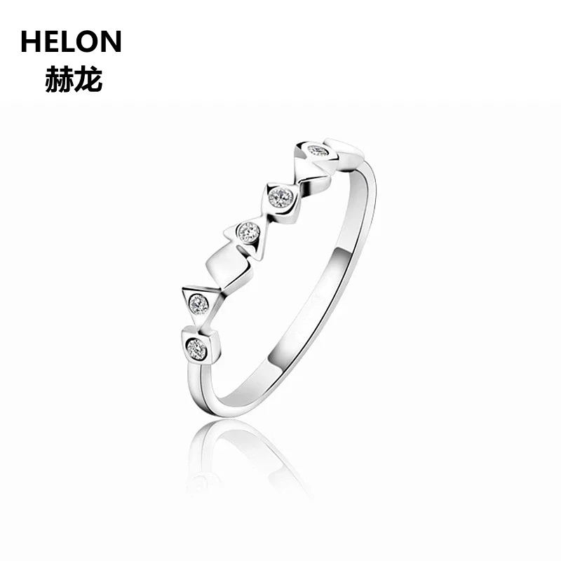 Solid 14k White Gold Engagement Wedding Ring Women SI/H Natural Diamonds Band Anniversary Party Fine Jewelry
Solid 14k White Gold Engagement Wedding Ring Women SI/H Natural Diamonds Band Anniversary Party Fine Jewelry