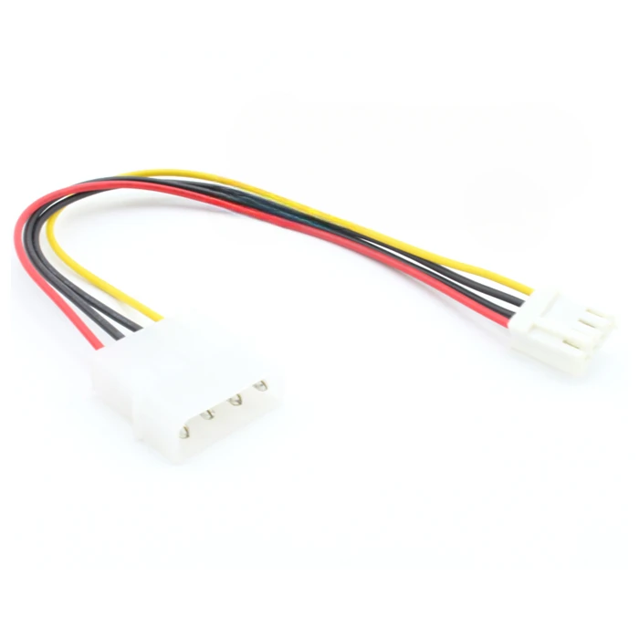 Large 4Pin to small 4Pin power cord Large 4Pin to floppy drive IDE power supply to floppy drive power cord.
Large 4Pin to small 4Pin power cord Large 4Pin to floppy drive IDE power supply to floppy drive power cord.