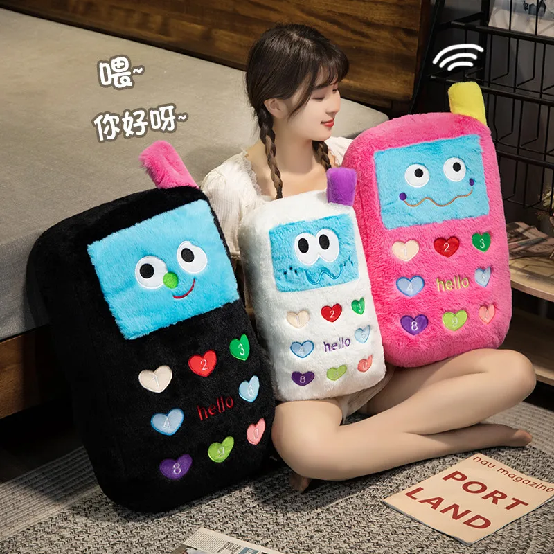 40-60cm Creative Funny Phone Plush Throw Pillow Toy Cartoon Stuffed Soft Telephone Plush Sofa Cushion Home Decor for Girls Gifts
40-60cm Creative Funny Phone Plush Throw Pillow Toy Cartoon Stuffed Soft Telephone Plush Sofa Cushion Home Decor for Girls Gifts