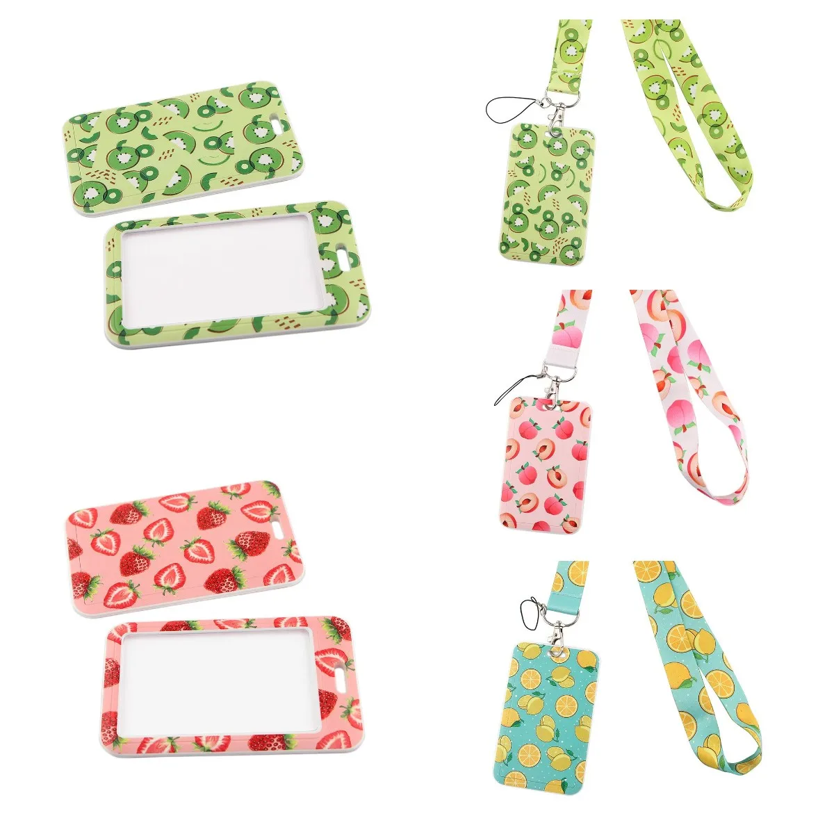 Fruit Card Holder Women Men Cute Cartoon ID Credit Bank Card Holder Identity Badge Cards Cover Students Bus Card Case Lanyard
Fruit Card Holder Women Men Cute Cartoon ID Credit Bank Card Holder Identity Badge Cards Cover Students Bus Card Case Lanyard