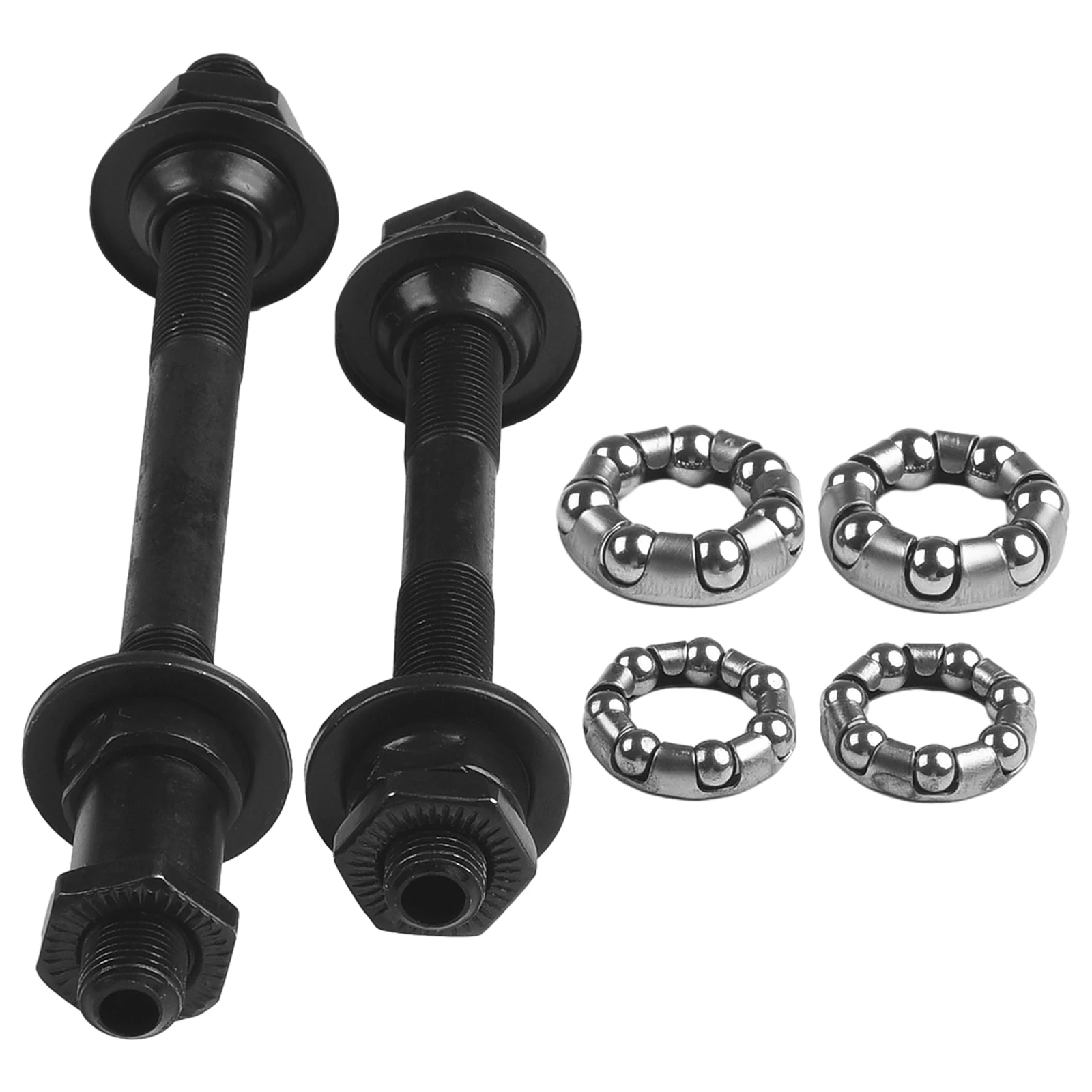 Bike Bicycle Axles Rear Front Axle Set 108mm 145mm With 1/4,3/16 Balls Bicycle Solid Shaft With Front And Rear Hub Bead Holders
Bike Bicycle Axles Rear Front Axle Set 108mm 145mm With 1/4,3/16 Balls Bicycle Solid Shaft With Front And Rear Hub Bead Holders