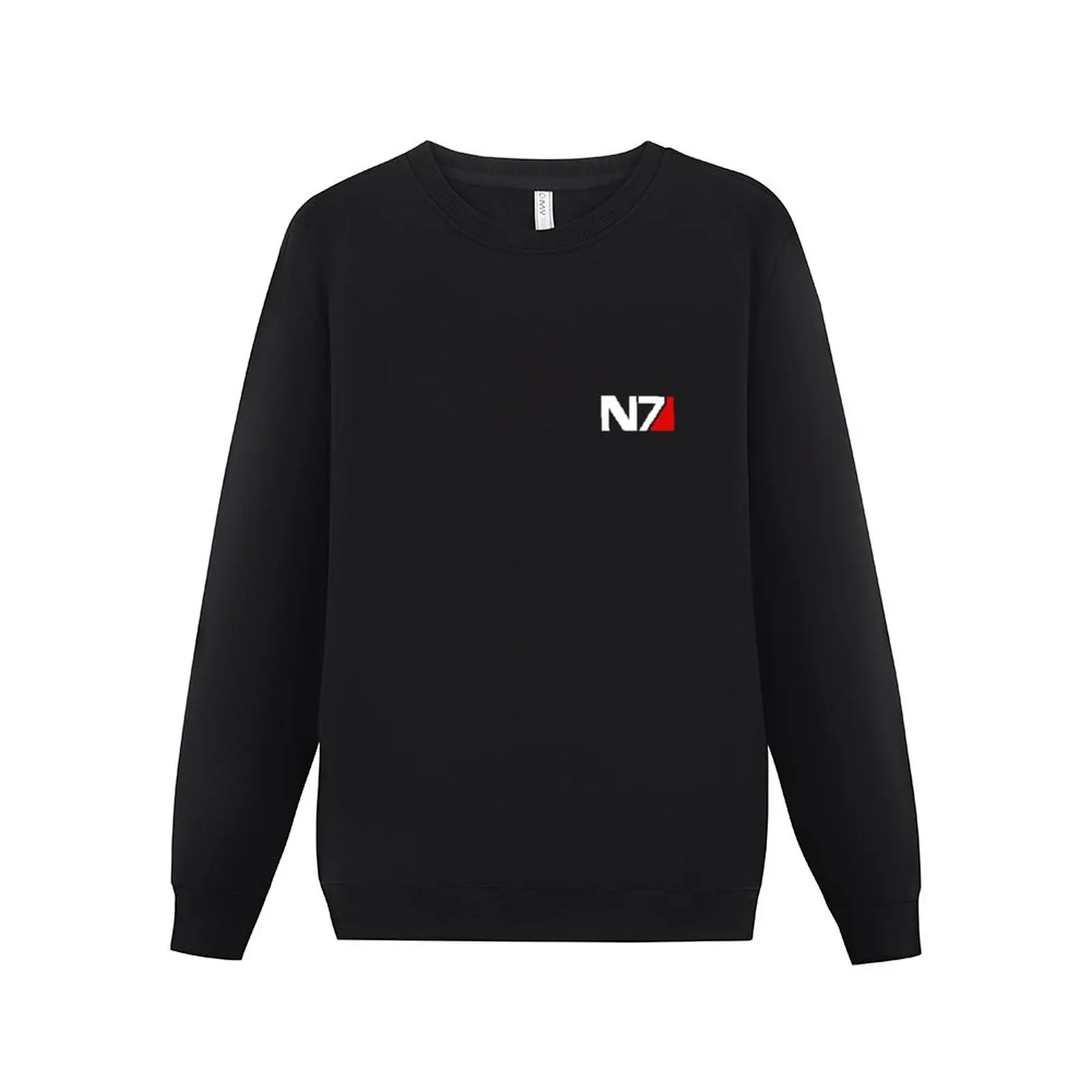 

New Pixellated N7 Spectre Badge Mass Effect Stripeless Sweatshirt men's clothing mens clothing hooded shirt anime sweatshirt