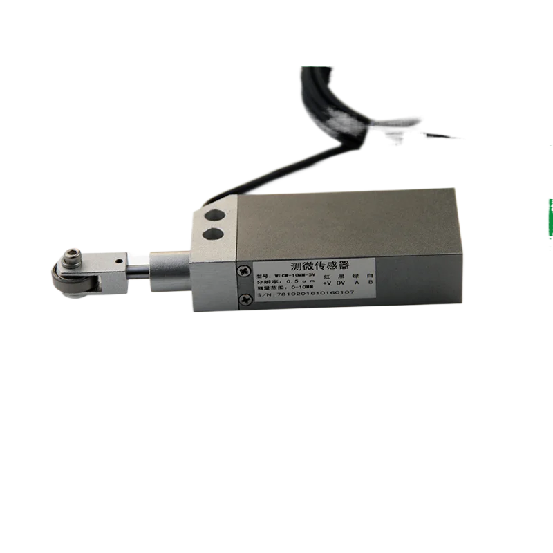 WFCW Micrometer Sensor Grating Displacement Linear Thickness Gauge Monitoring Cracks Vehicle Offset Detection
WFCW Micrometer Sensor Grating Displacement Linear Thickness Gauge Monitoring Cracks Vehicle Offset Detection