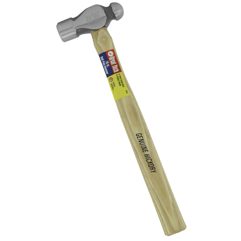 Large necked ball paint with wooden handle 453.6g tool
Large necked ball paint with wooden handle 453.6g tool