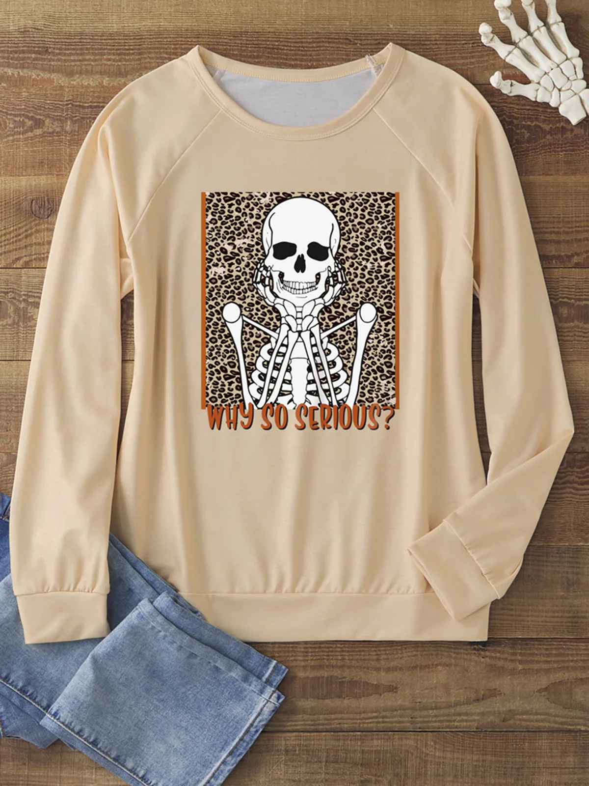 2023 Autumn Winter Halloween Skeleton Leopard Sweatshirt Men's Sweatshirt Long Sleeve Fashion Women Clothing O Neck Cozy Tops
2023 Autumn Winter Halloween Skeleton Leopard Sweatshirt Men's Sweatshirt Long Sleeve Fashion Women Clothing O Neck Cozy Tops
