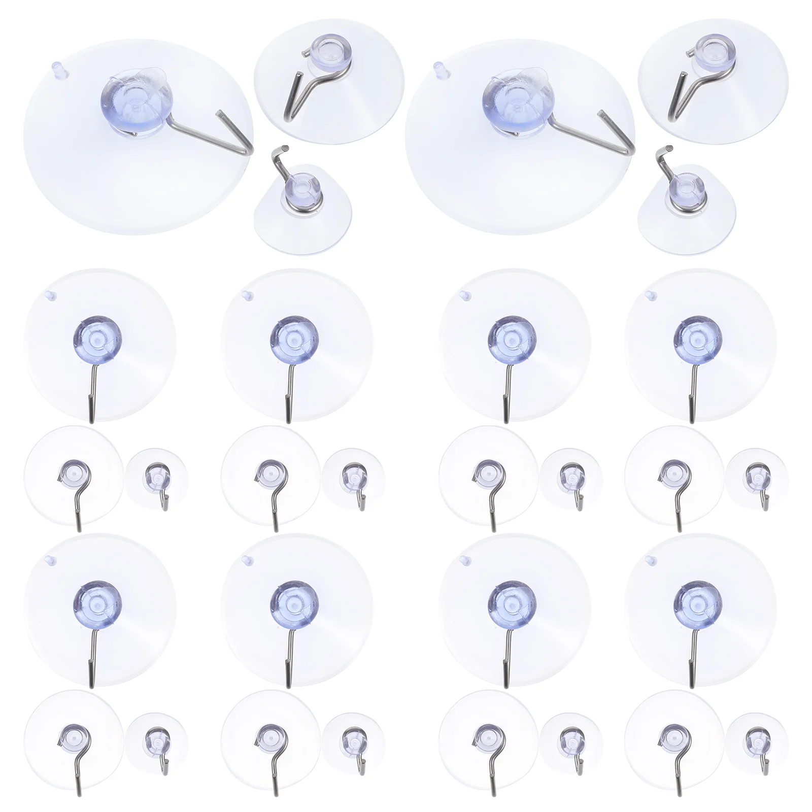 30 Pcs Coat Hangers Vacuum Suction Cup Hook Plastic Hooks Wall Towel for Bathroom Sucker Heavy Duty Home Hanging
30 Pcs Coat Hangers Vacuum Suction Cup Hook Plastic Hooks Wall Towel for Bathroom Sucker Heavy Duty Home Hanging