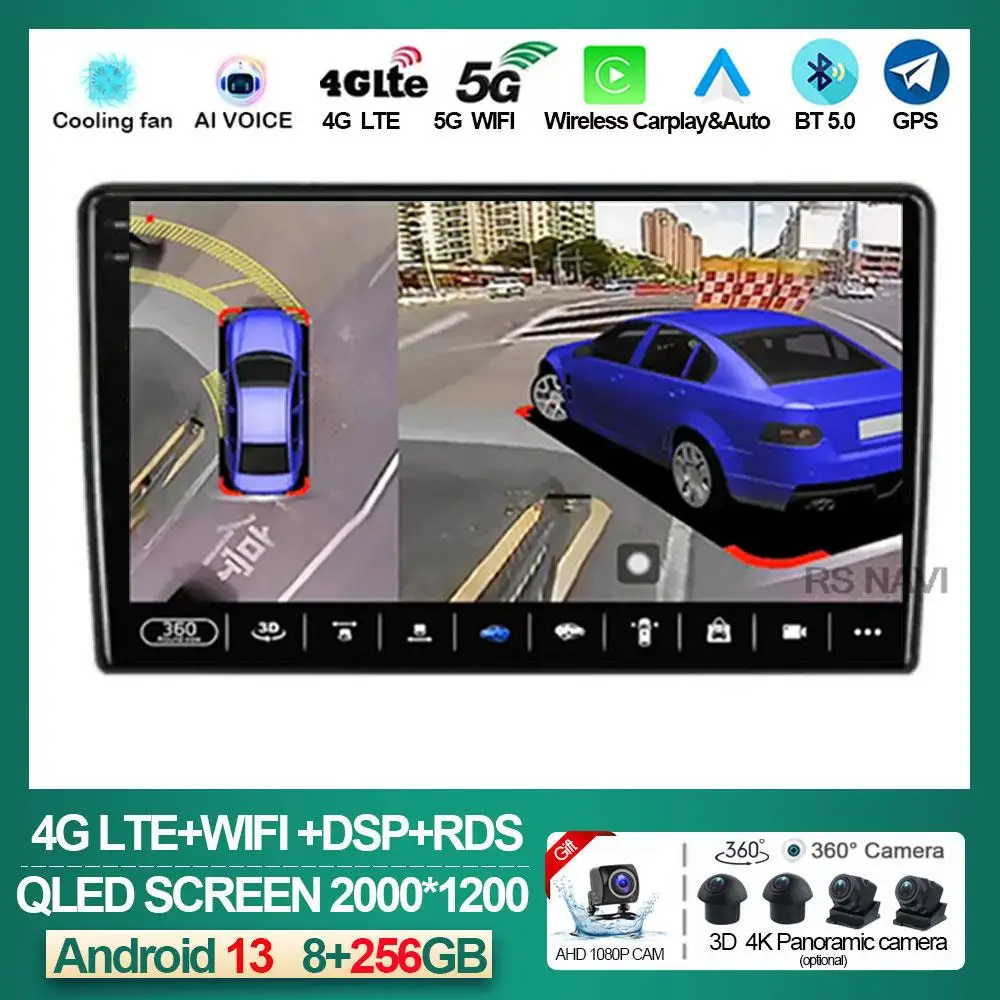8+256G Car RadioFor Nissan NP300 NAVARA Platform Chassis D40 Pathfinder R51 2004 - 2012 Wireless CarPlay Android 13 QLED Screen
8+256G Car RadioFor Nissan NP300 NAVARA Platform Chassis D40 Pathfinder R51 2004 - 2012 Wireless CarPlay Android 13 QLED Screen