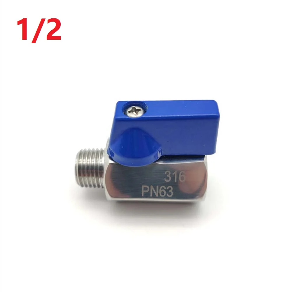 Fixed Ball Valve Mini Ball Valve 5 MM Male X Female Threads On/off Switch 1/2\" 1/4\" 1/8\" 3/4\" Shut-off Valve
Fixed Ball Valve Mini Ball Valve 5 MM Male X Female Threads On/off Switch 1/2\" 1/4\" 1/8\" 3/4\" Shut-off Valve