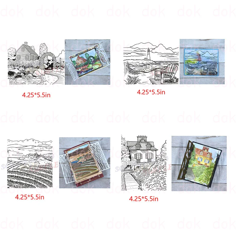 2022 Metal Cutting Dies and Clear Stamps Scrapbooking Craft Supplies DIY Make Photo Album Mould Embossing Die Lavender Hills
2022 Metal Cutting Dies and Clear Stamps Scrapbooking Craft Supplies DIY Make Photo Album Mould Embossing Die Lavender Hills