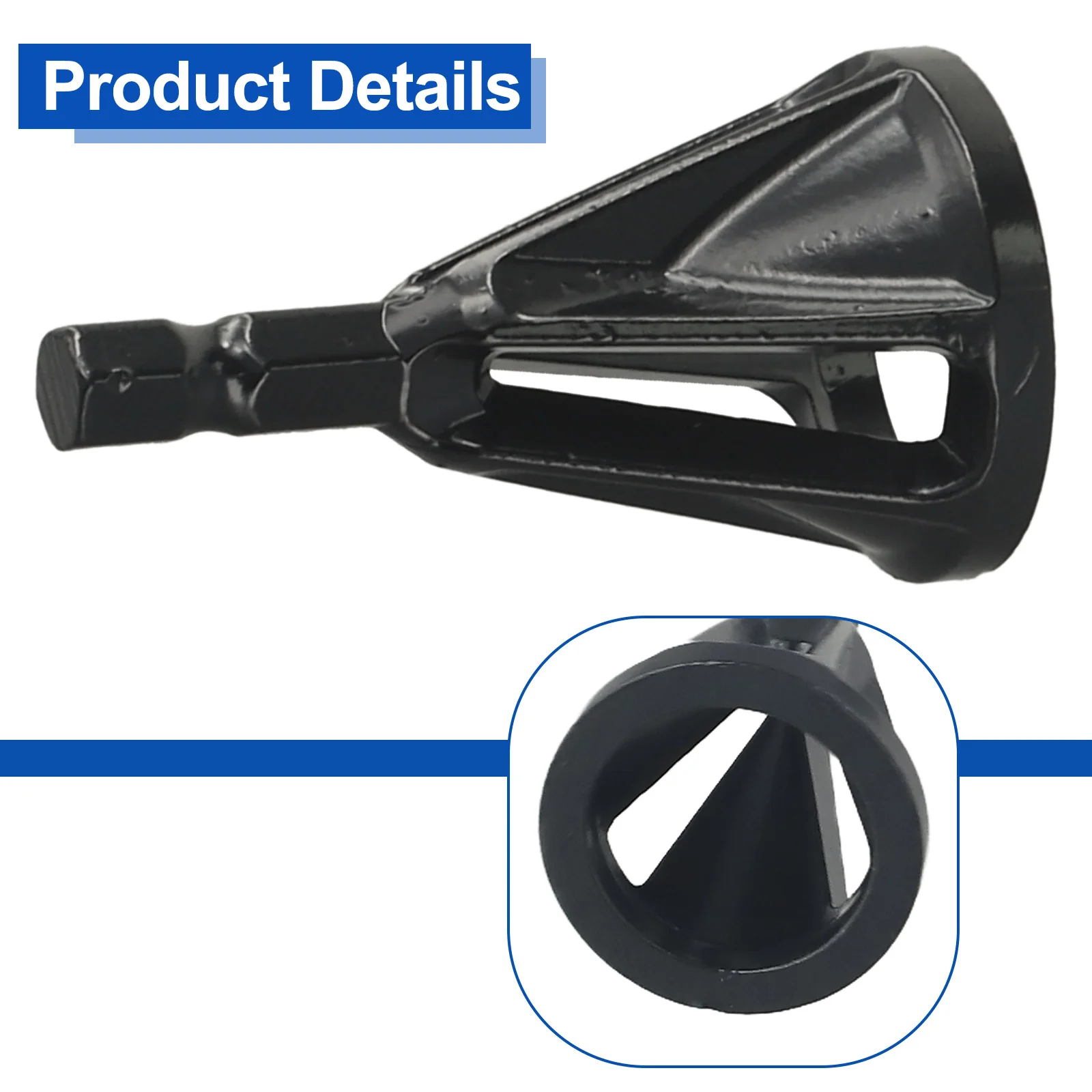 External Chamfer Deburring Tool 1pcs Black Hexagonal Shank High Strength Safety Design For Wood / Hardened Steel
External Chamfer Deburring Tool 1pcs Black Hexagonal Shank High Strength Safety Design For Wood / Hardened Steel