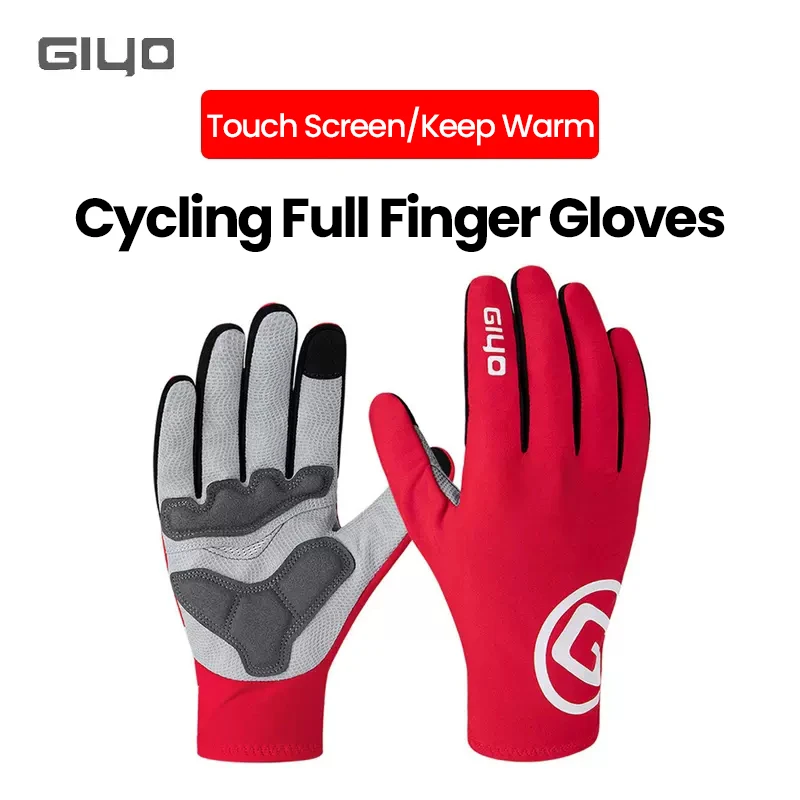 Giyo Extra Thick Full Finger Road Cycling Gloves Thermal Fleece Outdoor Sports Long Mittens Touch Screen MTB Winter Autumn Glove
Giyo Extra Thick Full Finger Road Cycling Gloves Thermal Fleece Outdoor Sports Long Mittens Touch Screen MTB Winter Autumn Glove