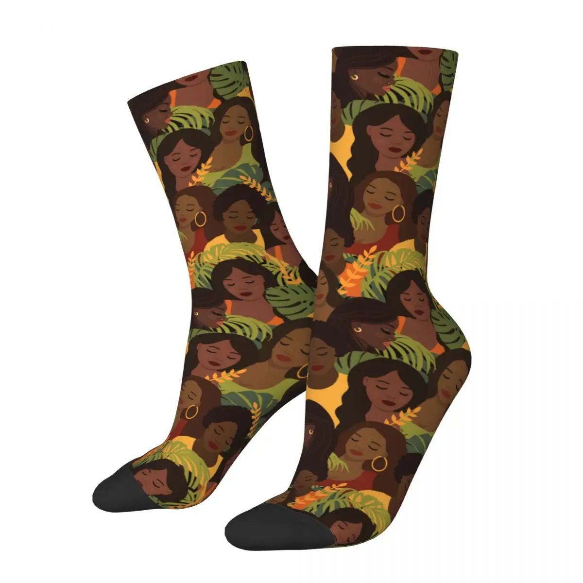 Men's Seamless Pattern With Beautiful African Women Socks Soft Funny Happy Black Ladys Socks Accessories Middle TubeStockings
Men's Seamless Pattern With Beautiful African Women Socks Soft Funny Happy Black Ladys Socks Accessories Middle TubeStockings