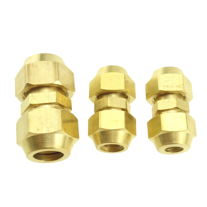 Brass Pipe Fitting 45 Degree Flare Fitting Union Connector 6mm 8mm 10mm 12mm 16mm 19mm 25mm
Brass Pipe Fitting 45 Degree Flare Fitting Union Connector 6mm 8mm 10mm 12mm 16mm 19mm 25mm