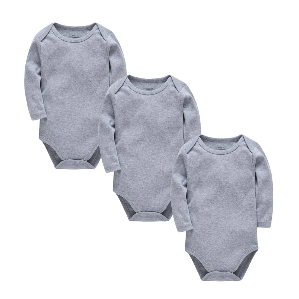 

Kavkas 3 5 Pcs/set Baby Unisex Bodysuit Full Sleeve 0-3 months 100% Cotton Spring Summer Overalls Toddler Jumpsuit