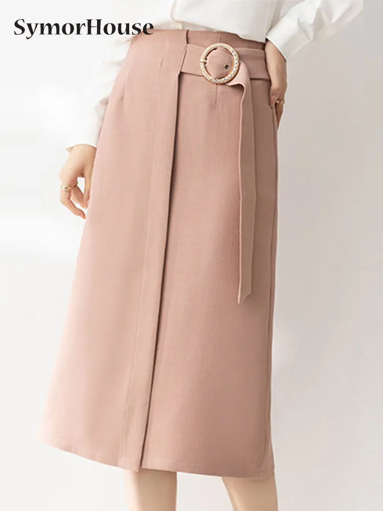 Spring Summer Autumn Elegant Women Straight Skirts Vintage Korean Fashion Office High Waist Split Lace-Up Wrap Hip Midi Skirts
Spring Summer Autumn Elegant Women Straight Skirts Vintage Korean Fashion Office High Waist Split Lace-Up Wrap Hip Midi Skirts